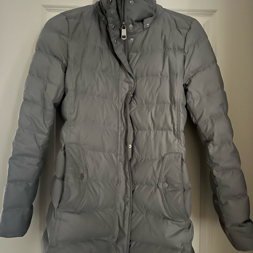 Tommy Hilfiger Women's Charcoal Puffer Jacket